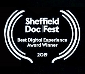 Sheffield DocFest Best Digital Experience Award Winner 2019 badge