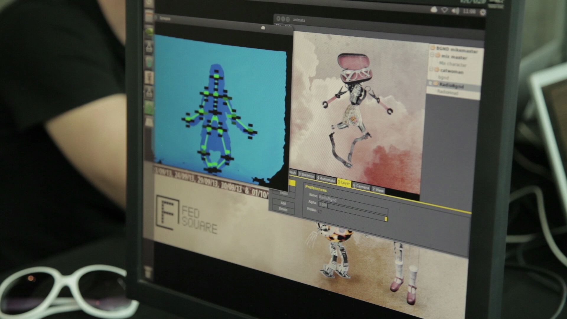 Electric Puppet imagery from Georgie Pinn’s event portfolio. Presentation dates vary by edition.